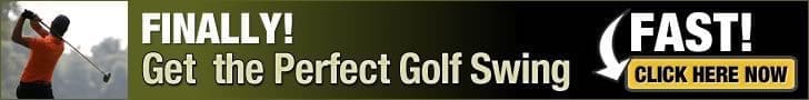 Perfect Golf Swing Banner Perfect Golf Swing Banner