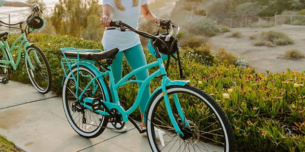 sixthreezero Around The Block Women's Beach Cruiser eBike