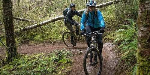 Riding a Trail - Recreational Trail Bike Adventure