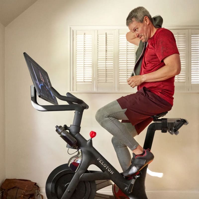 Peloton Indoor Exercise Bike - Peloton Bike+ with Rotating Touchscreen